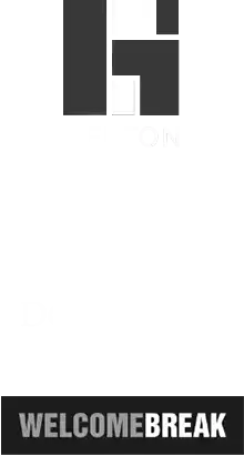 Heeton, Double Tree Hilton & Welcome Break logo